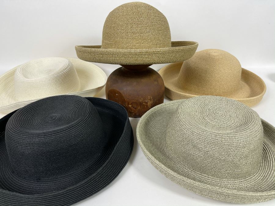 Collection Of Five New Hats In Various Colors