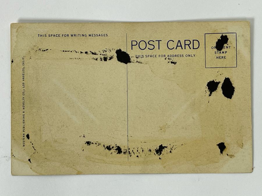 Vintage San Diego Postcard: San Diego, Bay And Mountains From Point Loma [Photo 3]