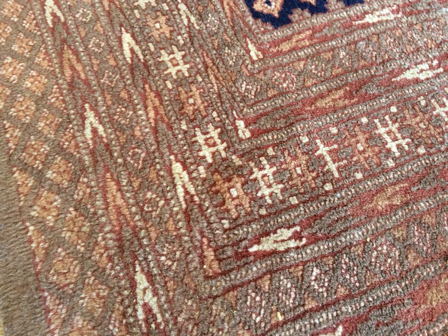 Handmade Bokhara Pakistan Wool Area Rug - 50' x 77' [Photo 5]