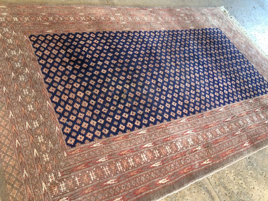 Handmade Bokhara Pakistan Wool Area Rug - 50' x 77' [Photo 7]
