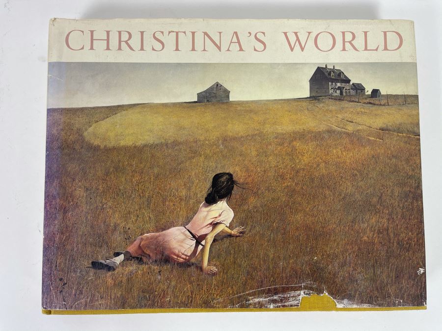 First Edition Coffee Table Art Hardcover Book: Christina's World - Paintings And Pre-Studies Of Andrew Wyeth 1982 Originally Retailed For $90 [Photo 1]