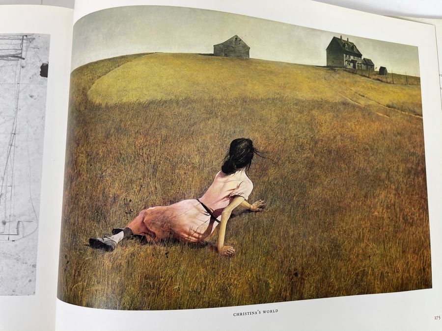 First Edition Coffee Table Art Hardcover Book: Christina's World - Paintings And Pre-Studies Of Andrew Wyeth 1982 Originally Retailed For $90 [Photo 14]