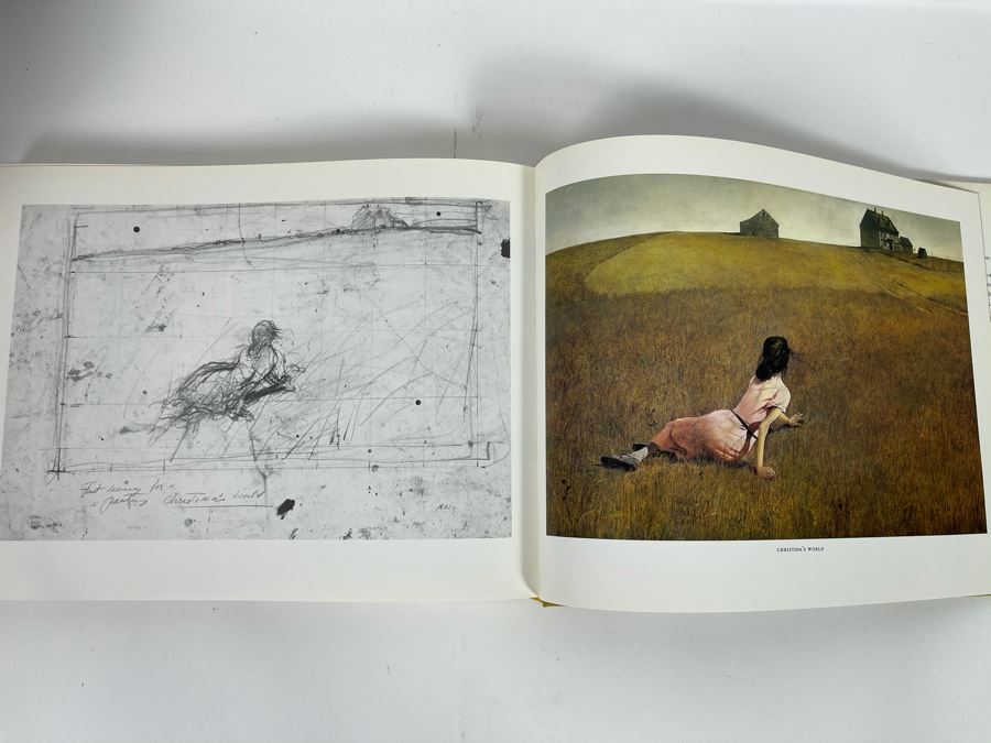 First Edition Coffee Table Art Hardcover Book: Christina's World - Paintings And Pre-Studies Of Andrew Wyeth 1982 Originally Retailed For $90 [Photo 12]