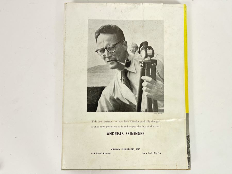 JUST ADDED - Signed First Edition Book 'Changing America' By Andreas Feininger [Photo 12]