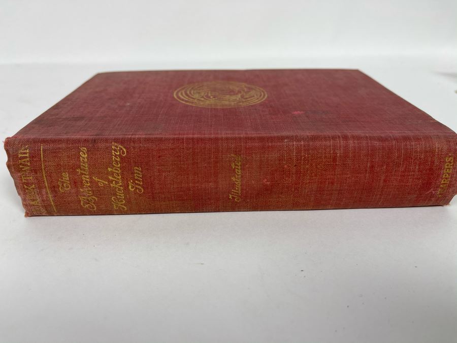 JUST ADDED - Antique 1896 Book The Adventures Of Huckleberry Finn (Tom Sawyer's Comrade) By Mark Twain (Samuel Langhorne Clemens) [Photo 3]