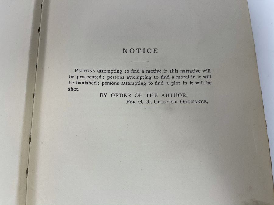 JUST ADDED - Antique 1896 Book The Adventures Of Huckleberry Finn (Tom Sawyer's Comrade) By Mark Twain (Samuel Langhorne Clemens) [Photo 7]