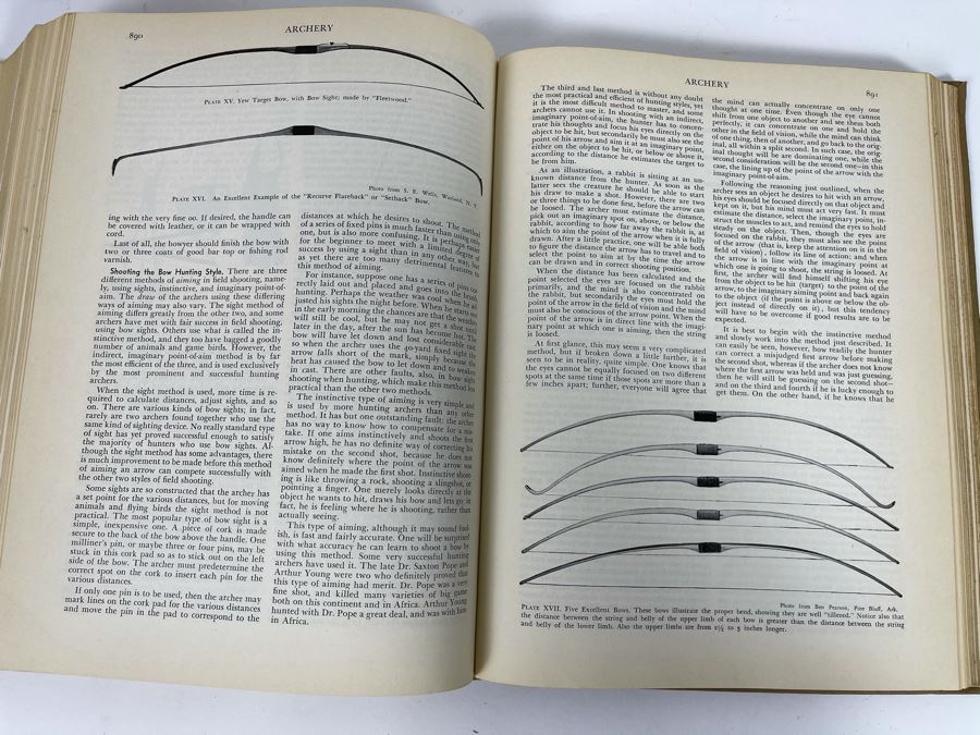 JUST ADDED - Large First Edition 1948 Reference Book: The Hunter's Encyclopedia By Raymond R. Camp [Photo 7]