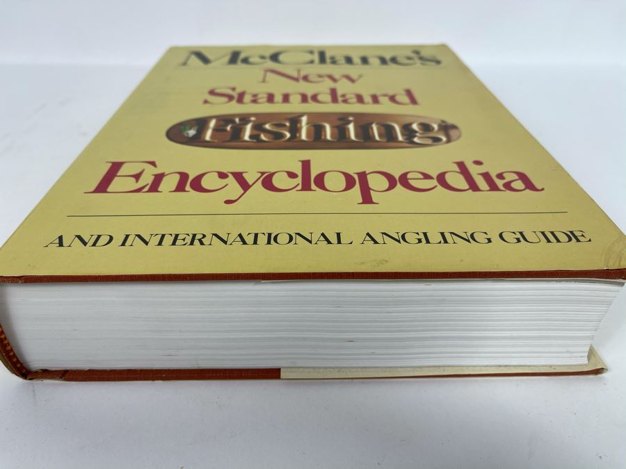 JUST ADDED - Large Second Edition 1974 Reference Book: McClane's Standard Fishing Encyclopedia [Photo 2]