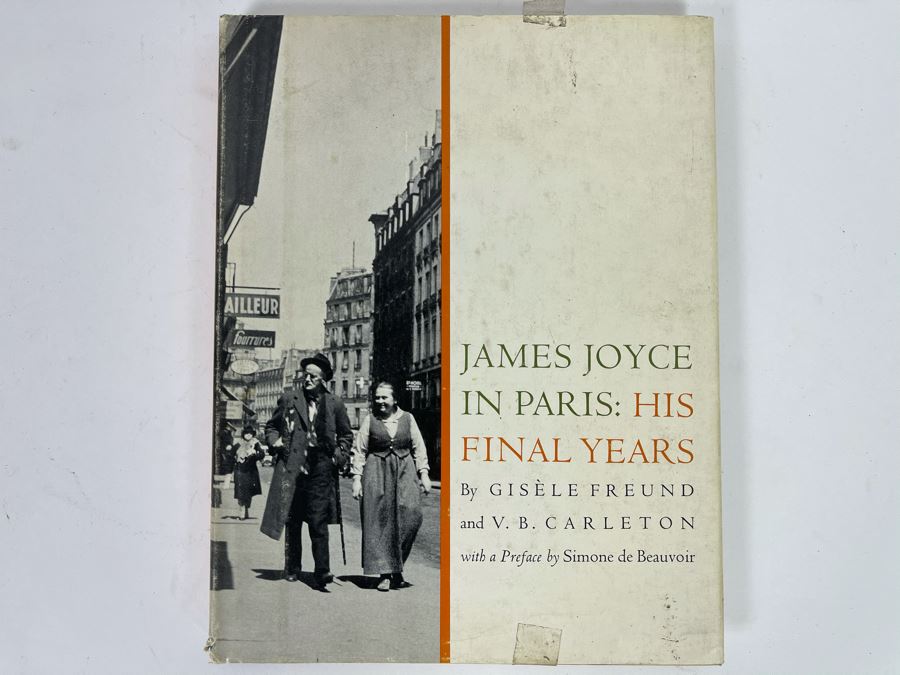JUST ADDED - First Edition Book 'James Joyce In Paris: His Final Years' By Gisele Freund And V.B. Carleton