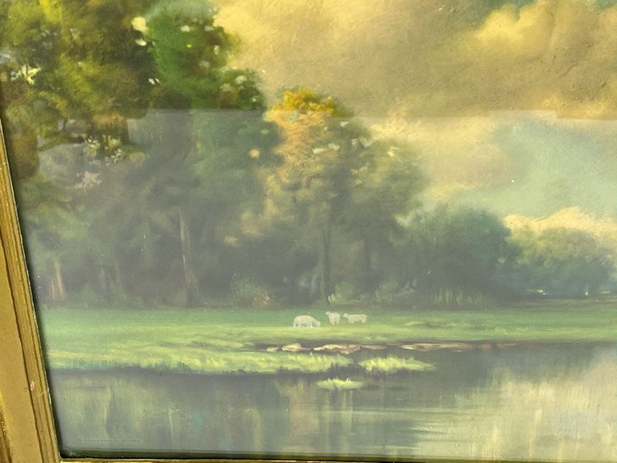 JUST ADDED - Vintage Framed Robert Atkinson Fox Print 25 X 17 [Photo 6]