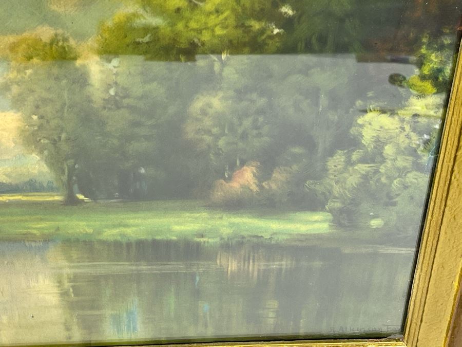 JUST ADDED - Vintage Framed Robert Atkinson Fox Print 25 X 17 [Photo 8]