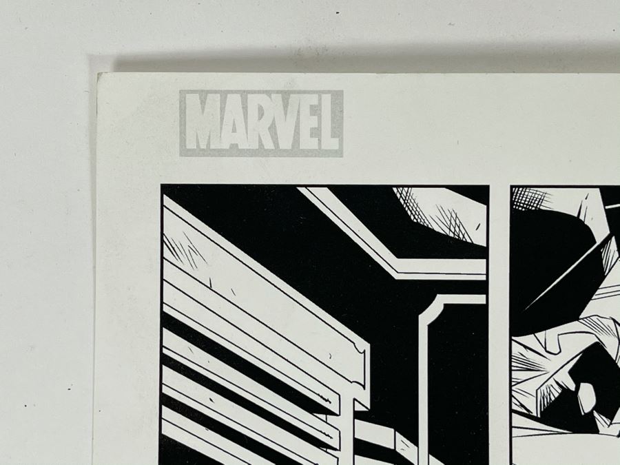 JUST ADDED - Large Signed Marvel Deadpool Comic Book Print By John Timms 11 X 17 [Photo 7]