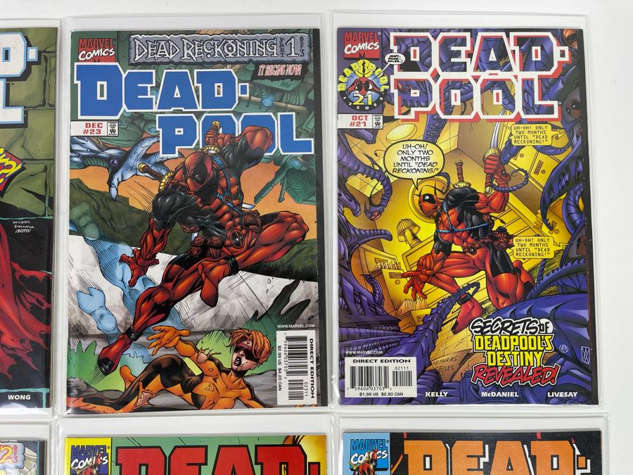 JUST ADDED - Collection Of Eight Marvel Deadpool Comic Books [Photo 3]