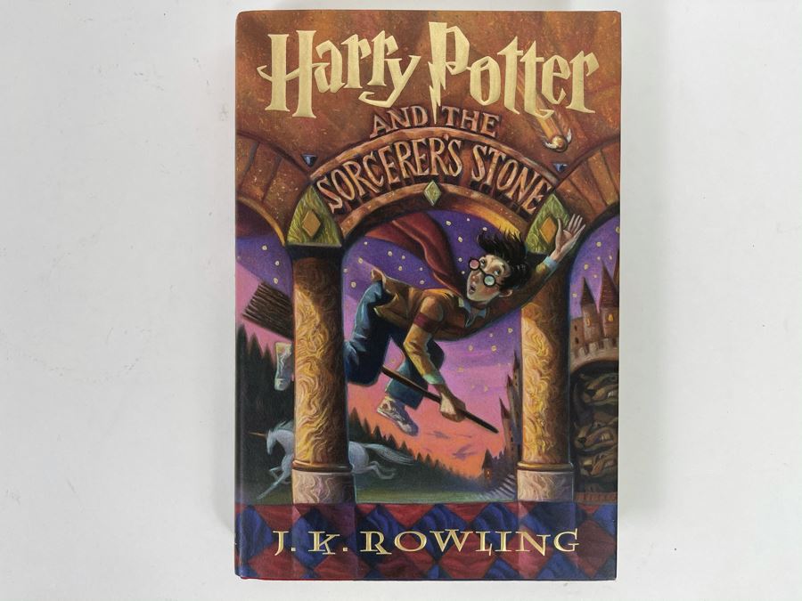JUST ADDED - First American Edition Book 'Harry Potter And The Sorcerer's Stone' By J. K. Rowling