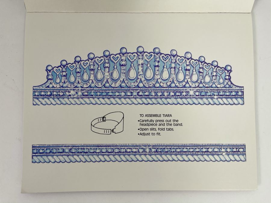 JUST ADDED - Three New Old Stock Princess Diana Paper Doll Books [Photo 8]