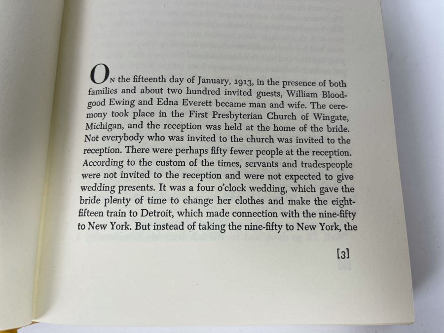 JUST ADDED - First Edition Book 'The Ewings' By John O'Hara [Photo 5]