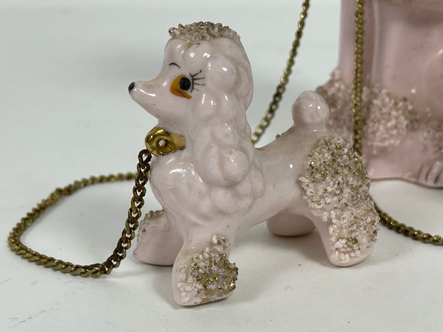 JUST ADDED - Vintage Mid-Century Modern Spaghetti Poodle Dogs [Photo 3]