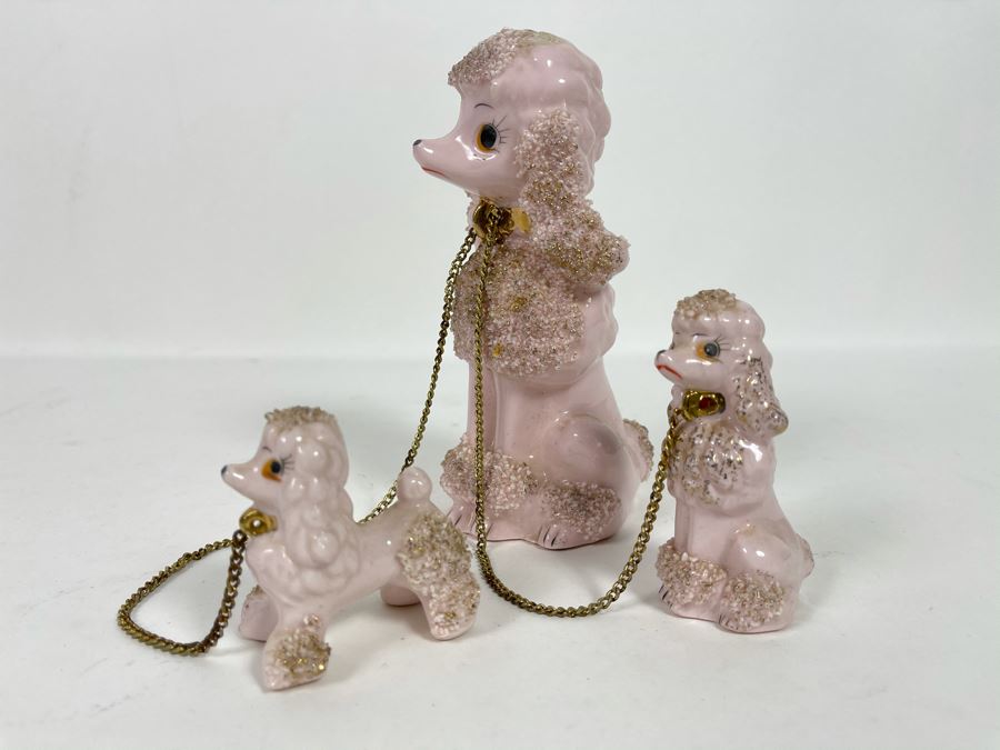 JUST ADDED - Vintage Mid-Century Modern Spaghetti Poodle Dogs [Photo 2]