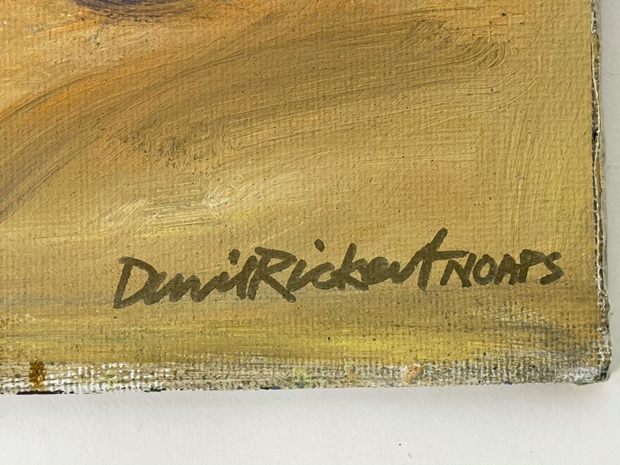 Original Plein Air Painting Of Terramar Beach, Carlsbad By Local California Impressionist Artist David Rickert 12 X 9 [Photo 6]