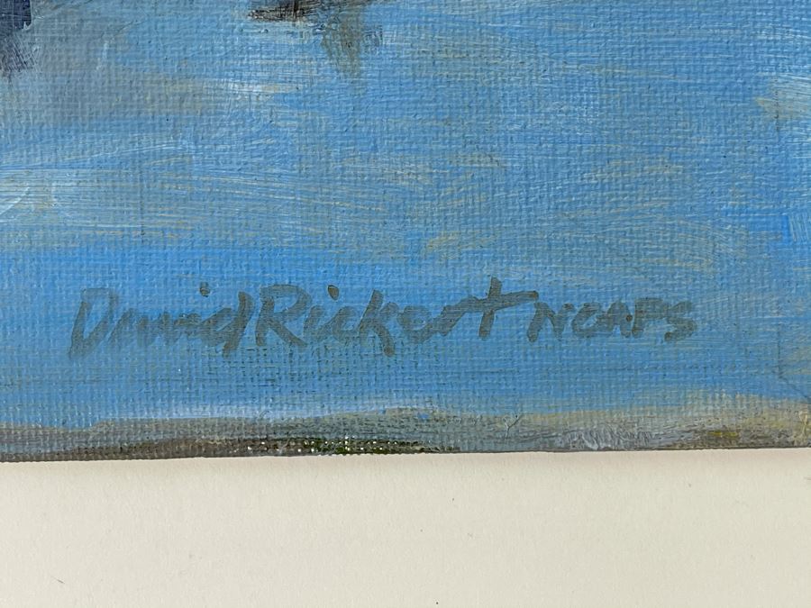 Original Plein Air Painting Of Oceanside Harbor By Local California Impressionist Artist David Rickert 11 X 14 [Photo 7]