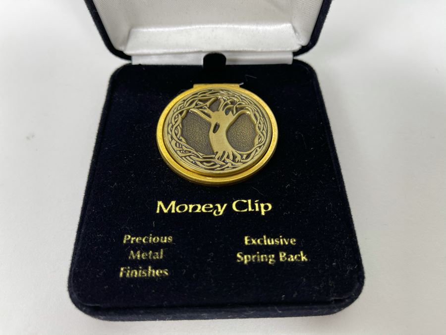 New Irish Tree Of Life Money Clip By Robert Emmet [Photo 4]