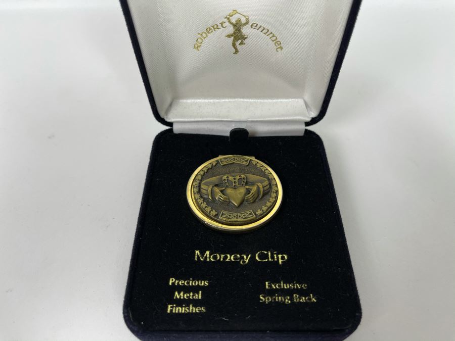 New Irish Claddagh Money Clip [Photo 3]