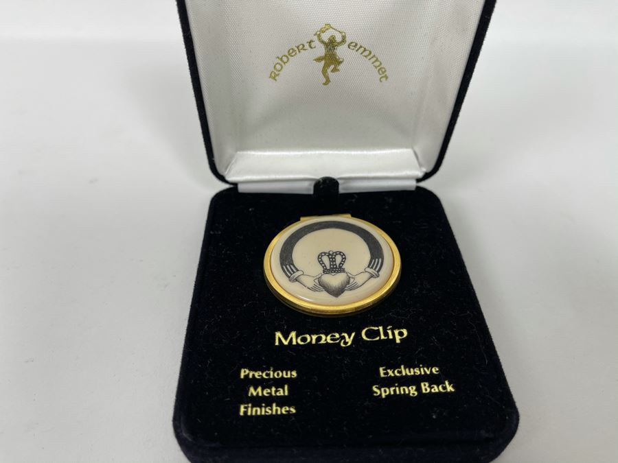 New Irish Claddagh Money Clip [Photo 3]