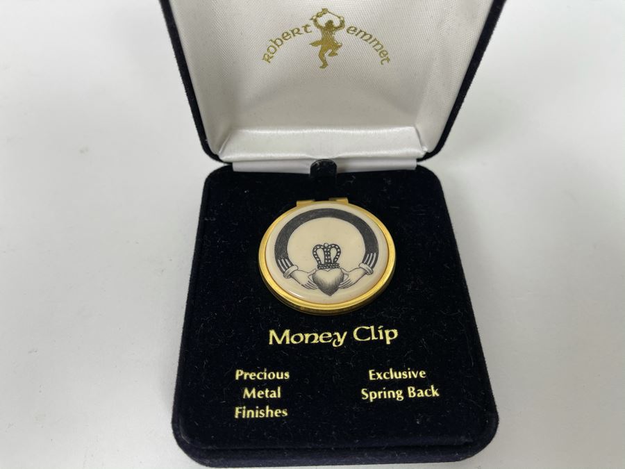New Irish Claddagh Money Clip [Photo 2]