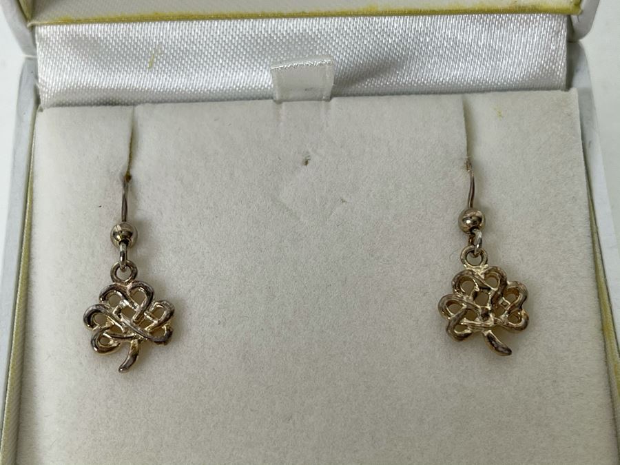 Pair Of New Irish Sterling Silver Earrings Retails $65 [Photo 2]