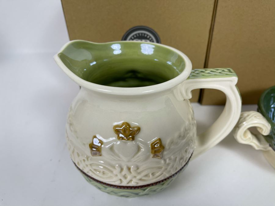 New Irish Pitcher And Bowl By Grasslands Road Retails $56 [Photo 5]