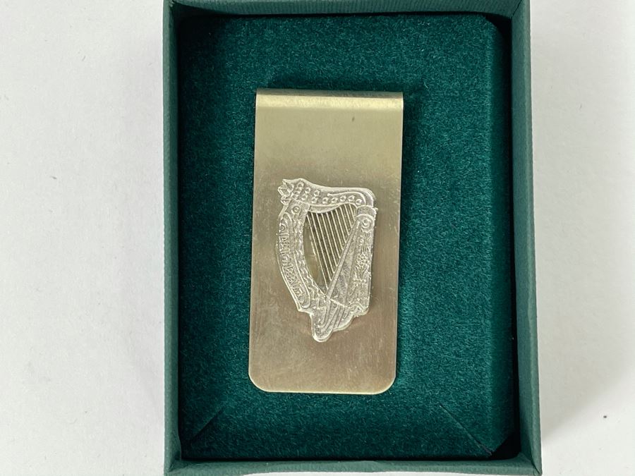 New Irish Harp Money Clip [Photo 2]