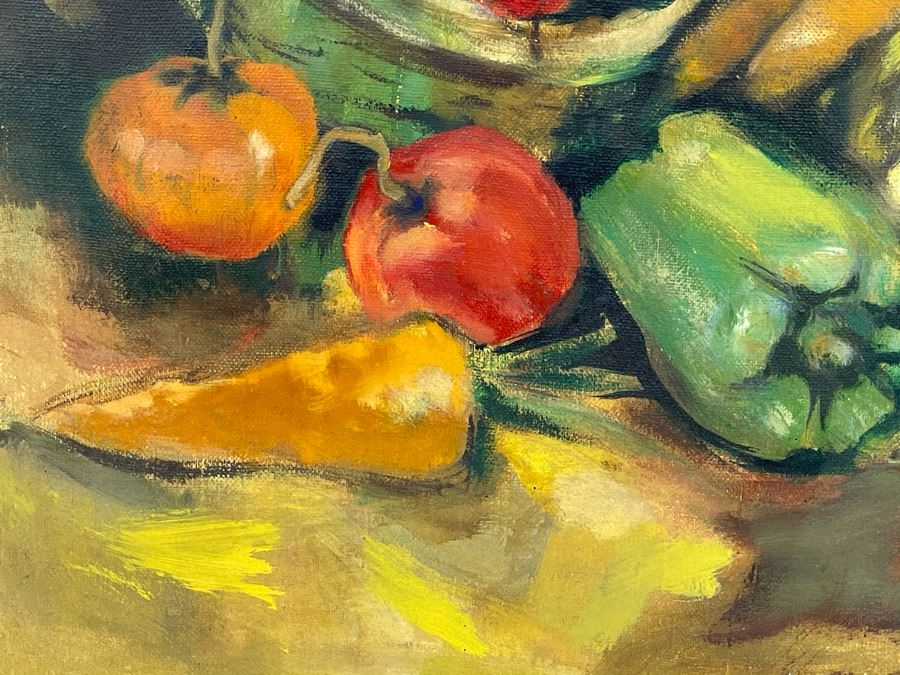 Original Plein Air Painting By Local Fallbrook Artist Dorothy Finley In Nice Picture Frame Retailed $575 [Photo 6]