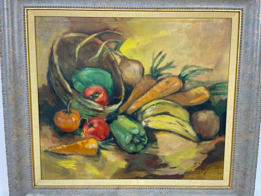Original Plein Air Painting By Local Fallbrook Artist Dorothy Finley In Nice Picture Frame Retailed $575 [Photo 4]