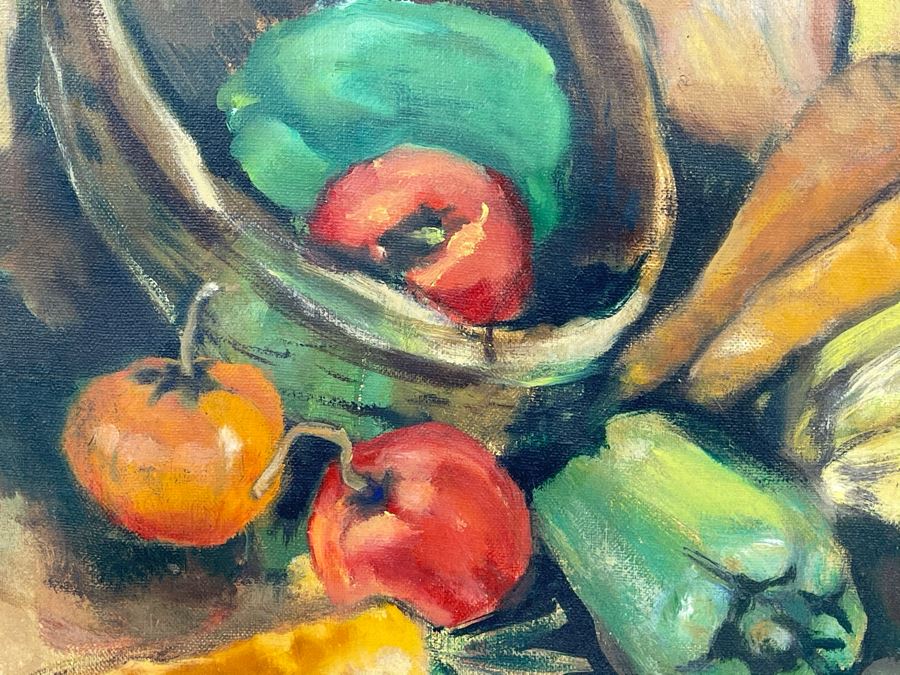 Original Plein Air Painting By Local Fallbrook Artist Dorothy Finley In Nice Picture Frame Retailed $575 [Photo 5]