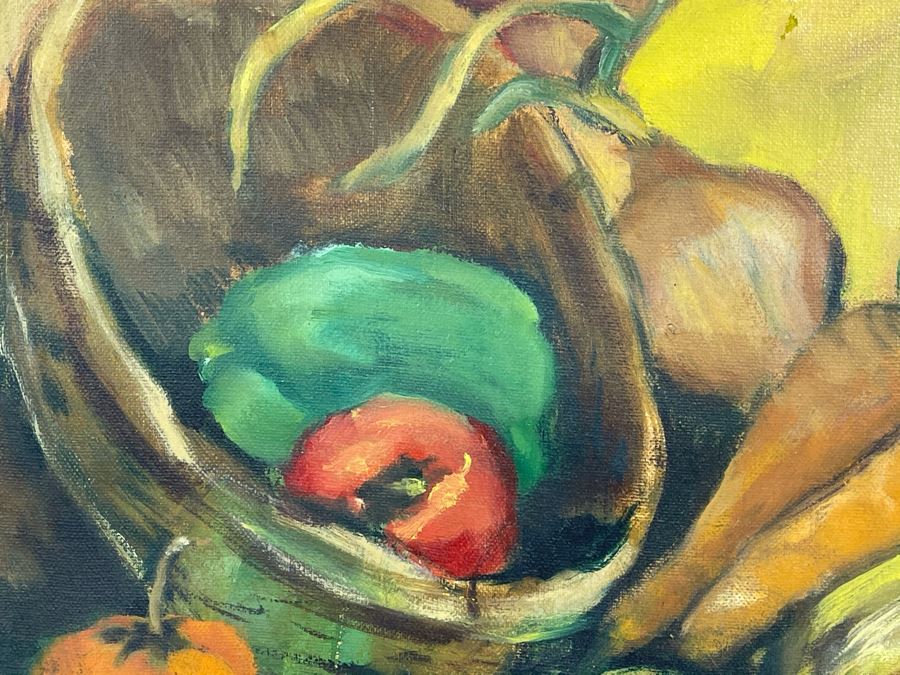 Original Plein Air Painting By Local Fallbrook Artist Dorothy Finley In Nice Picture Frame Retailed $575 [Photo 9]