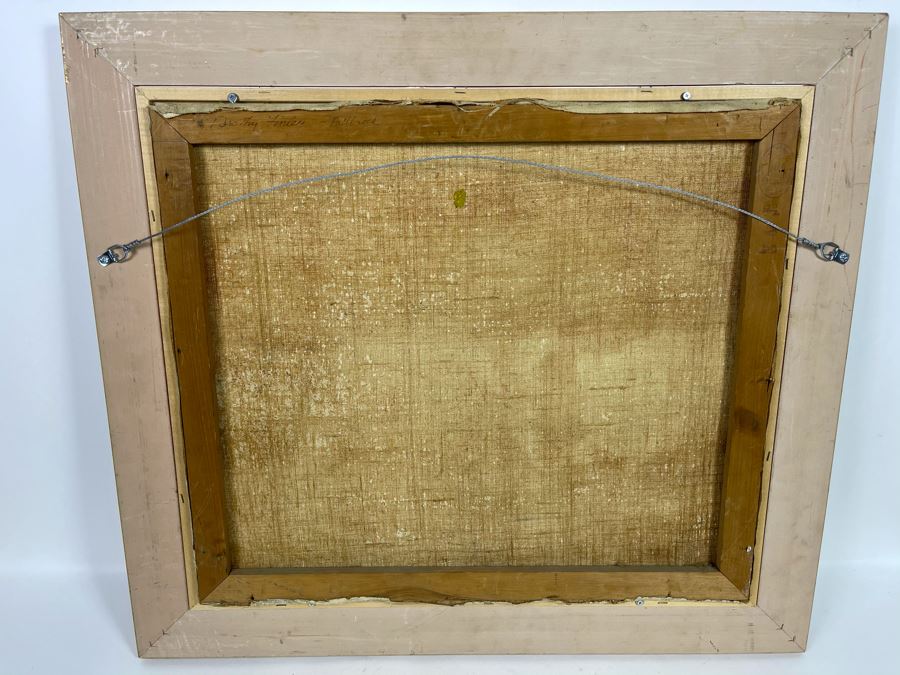 Original Plein Air Painting By Local Fallbrook Artist Dorothy Finley In Nice Picture Frame Retailed $575 [Photo 13]