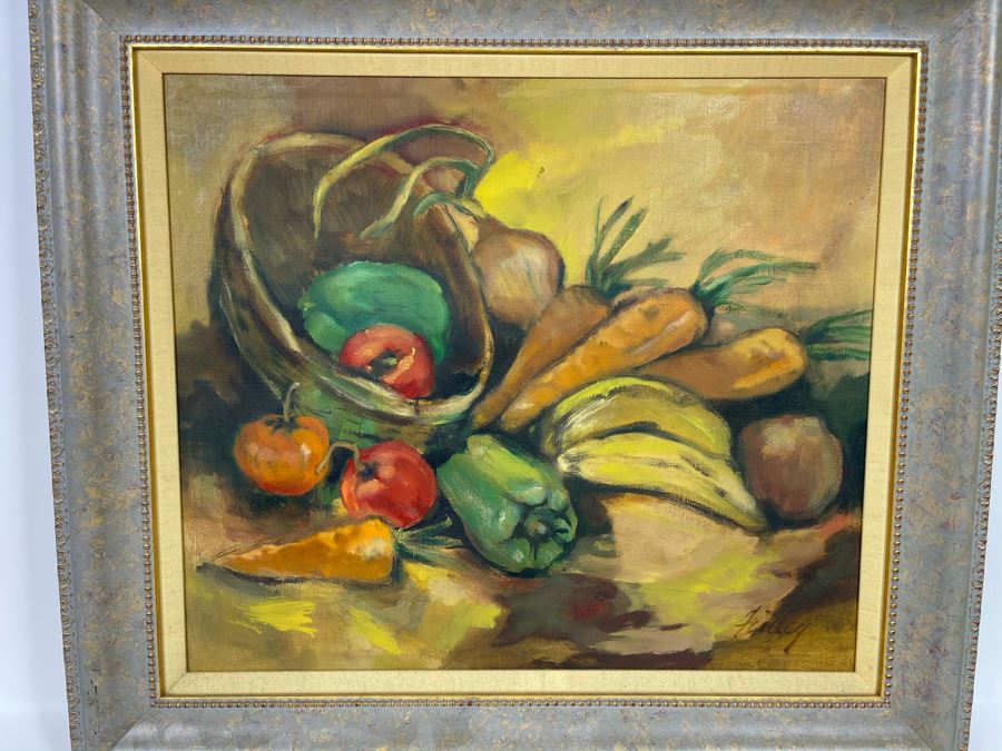 Original Plein Air Painting By Local Fallbrook Artist Dorothy Finley In Nice Picture Frame Retailed $575 [Photo 3]