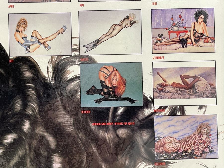 Olivia de Berardinis 1999 Sealed Pin-Up Girl Calendar [Photo 5]