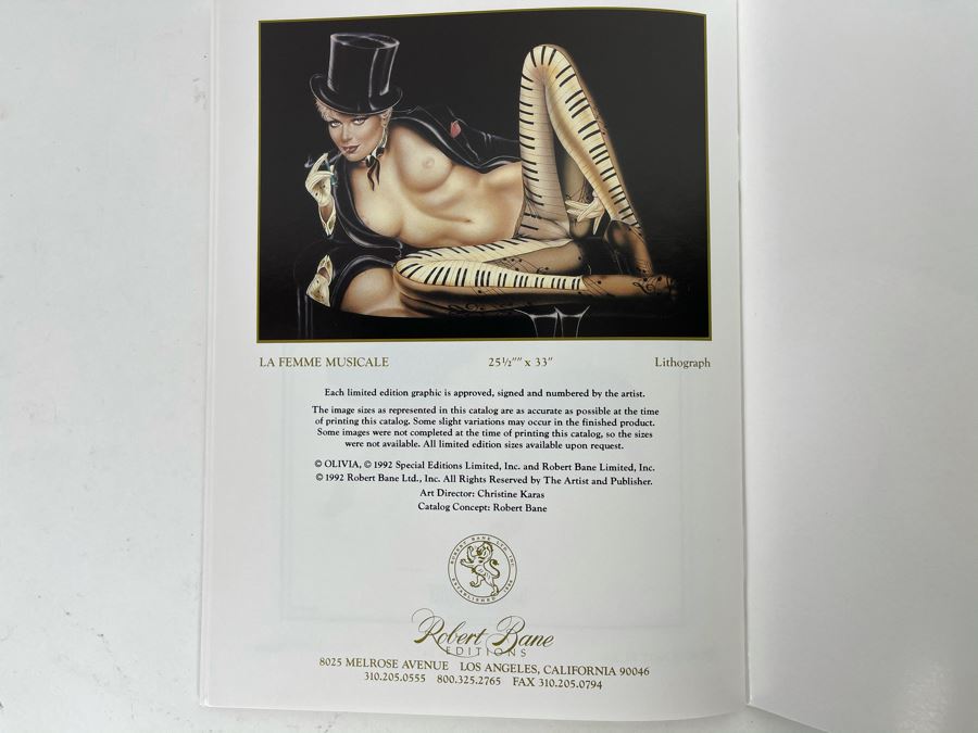 Olivia de Berardinis Limited Editions 1992-1993 Collection Catalog [Photo 18]