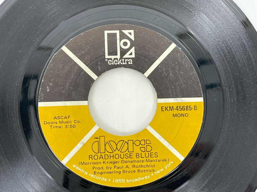 Six Vintage 'The Doors' 45RPM Records [Photo 14]