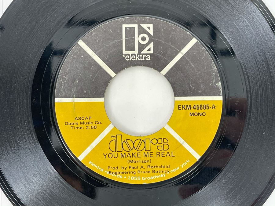 Six Vintage 'The Doors' 45RPM Records [Photo 6]