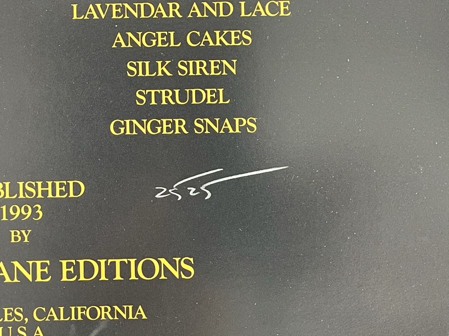 Signed Olivia de Berardinis The Pin-Up Collection Limited Edition Portfolio #2525/4000 (Robert Bane Edition, 1993) Eleven 16' X 20' Color Plates Total Plus Signed Cover Plate (Missing One Plate) 12 Plates Total - See Photos [Photo 7]