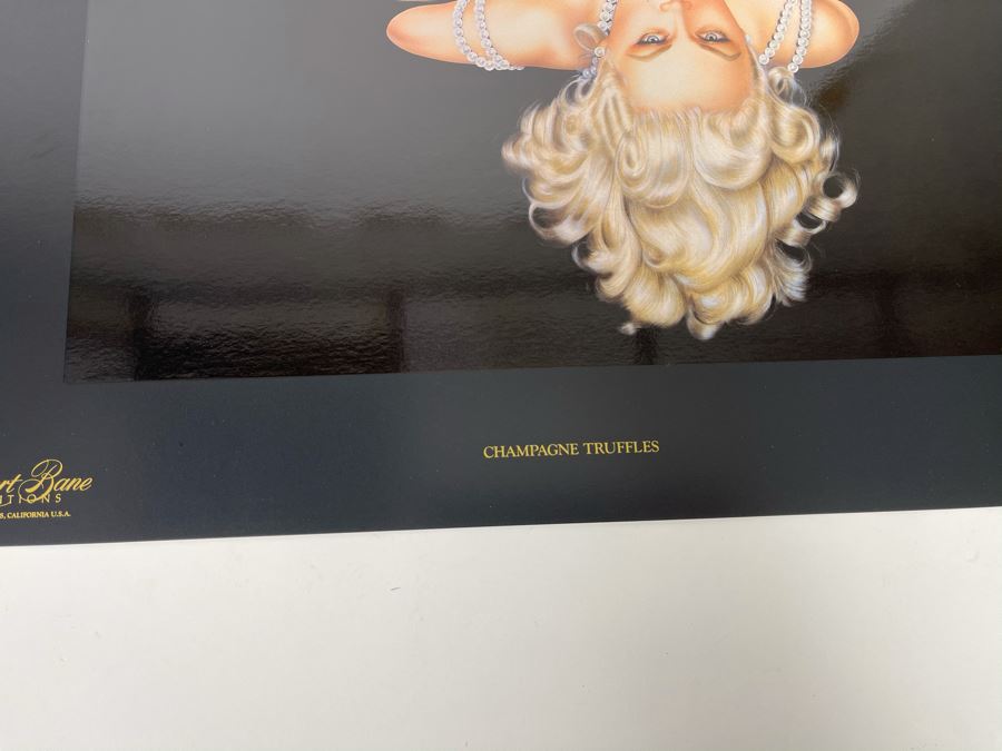 Signed Olivia de Berardinis The Pin-Up Collection Limited Edition Portfolio #2525/4000 (Robert Bane Edition, 1993) Eleven 16' X 20' Color Plates Total Plus Signed Cover Plate (Missing One Plate) 12 Plates Total - See Photos [Photo 29]