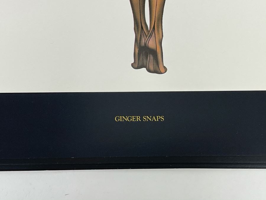 Signed Olivia de Berardinis The Pin-Up Collection Limited Edition Portfolio #2525/4000 (Robert Bane Edition, 1993) Eleven 16' X 20' Color Plates Total Plus Signed Cover Plate (Missing One Plate) 12 Plates Total - See Photos [Photo 9]