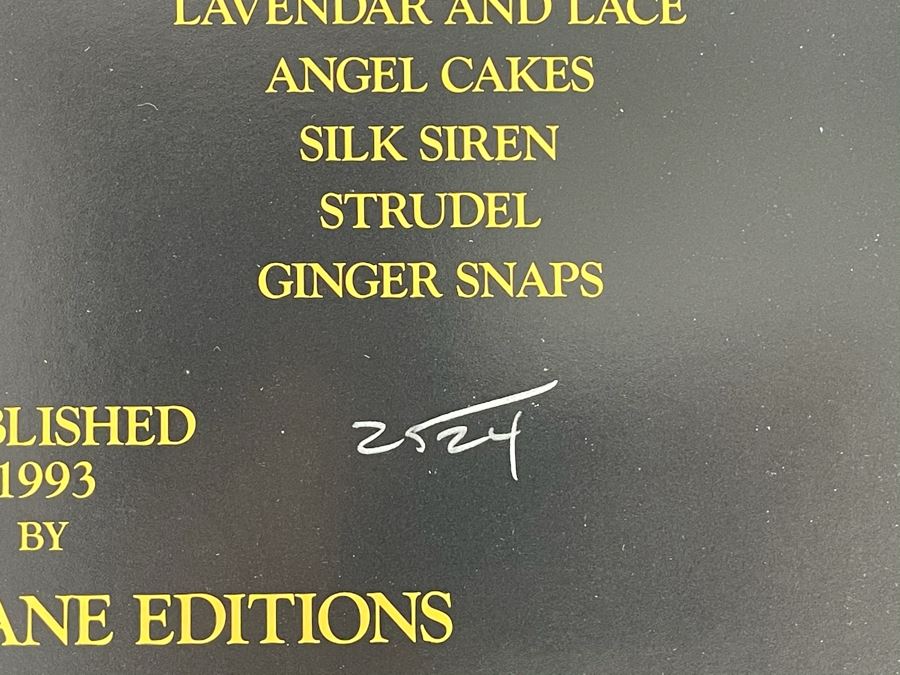 Signed Olivia de Berardinis The Pin-Up Collection Limited Edition Portfolio #2524/4000 (Robert Bane Edition, 1993) Eleven 16' X 20' Color Plates Total Plus Signed Cover Plate (Missing One Plate) 12 Plates Total - See Photos [Photo 6]