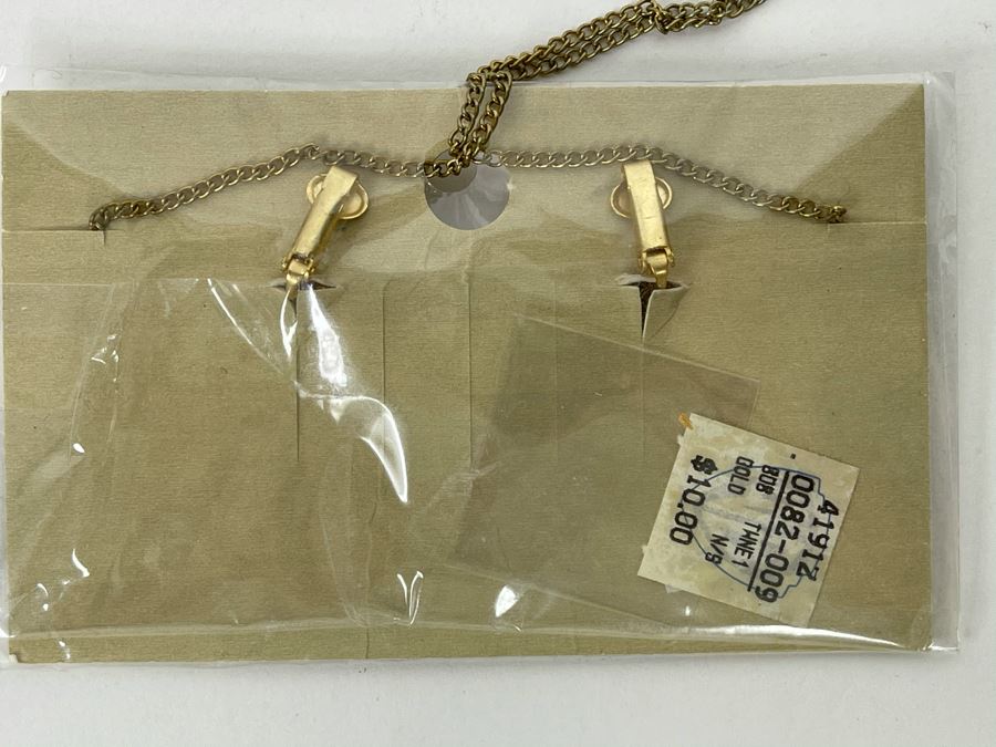 Vintage New Old Stock Looney Tunes Tweety Bird Necklace And Matching Earrings [Photo 4]