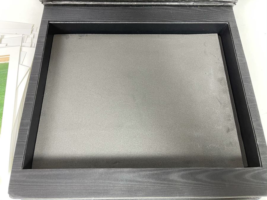 HUGE Hand Signed Autograph Collection Of MLB San Diego Padres Baseball Players 8 X 10 Signed Photographs 2005 Roster In Presentation Box: Trevor Hoffman (HOF), Bruce Bochy, Ryan Klesko, Chan Ho Park, Jake Peavy, Khalil Greene (46 Autographs - See Photos) [Photo 55]