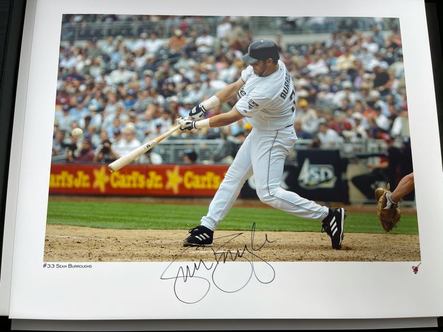 HUGE Hand Signed Autograph Collection Of MLB San Diego Padres Baseball Players 8 X 10 Signed Photographs 2005 Roster In Presentation Box: Trevor Hoffman (HOF), Bruce Bochy, Ryan Klesko, Chan Ho Park, Jake Peavy, Khalil Greene (46 Autographs - See Photos) [Photo 18]