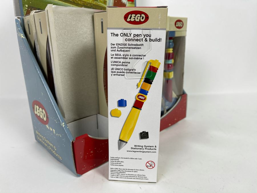 Twelve New 50th Anniversary LEGO Edition Pens With Store Merchandiser [Photo 4]