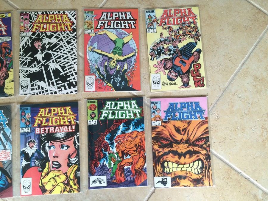 Alpha Flight Comic Books [Photo 3]